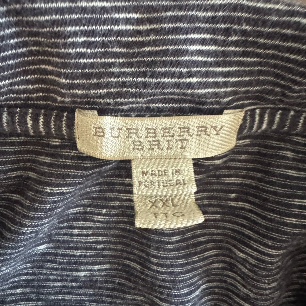 Burberry Brit Men’s Polo Black Size XXL - Picture 4 of 6